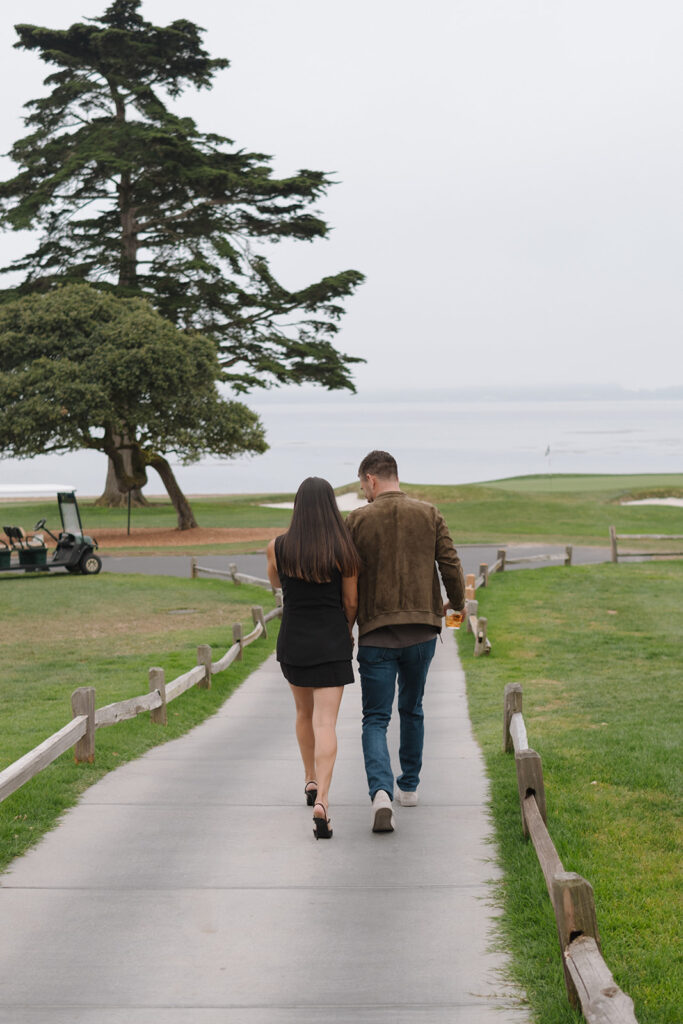 Surprise Pebble Beach Proposal