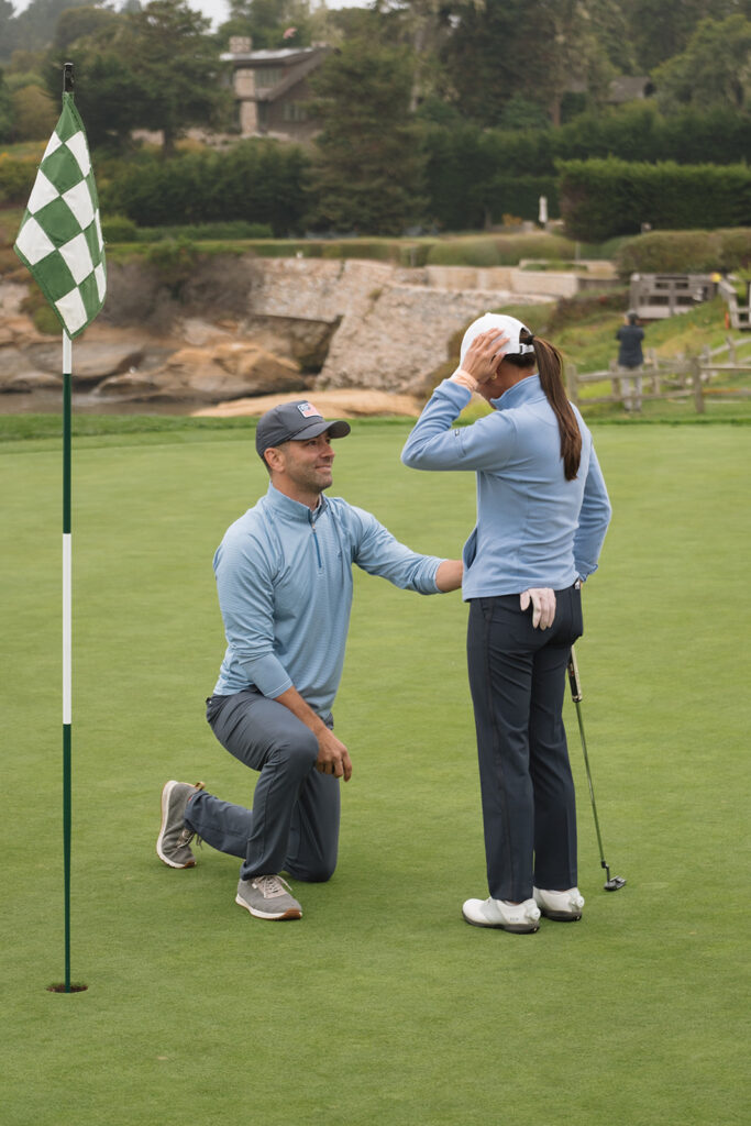 Surprise Pebble Beach Proposal