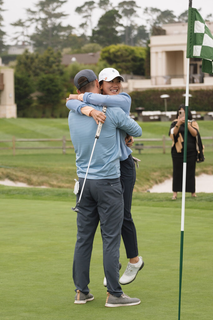 Surprise Pebble Beach Proposal