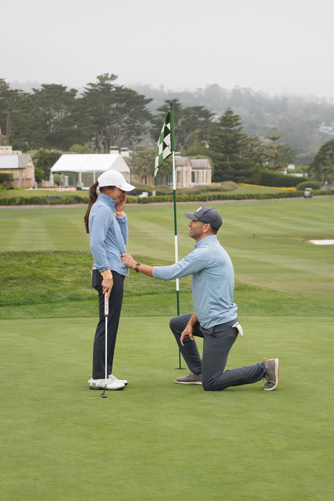 Surprise Pebble Beach Proposal