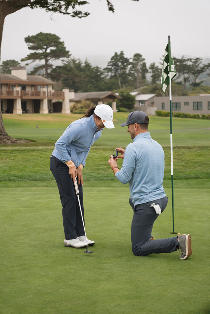 Surprise Pebble Beach Proposal