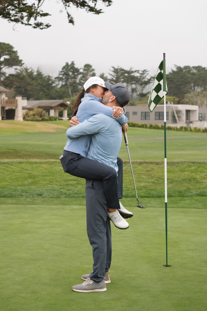 Surprise Pebble Beach Proposal