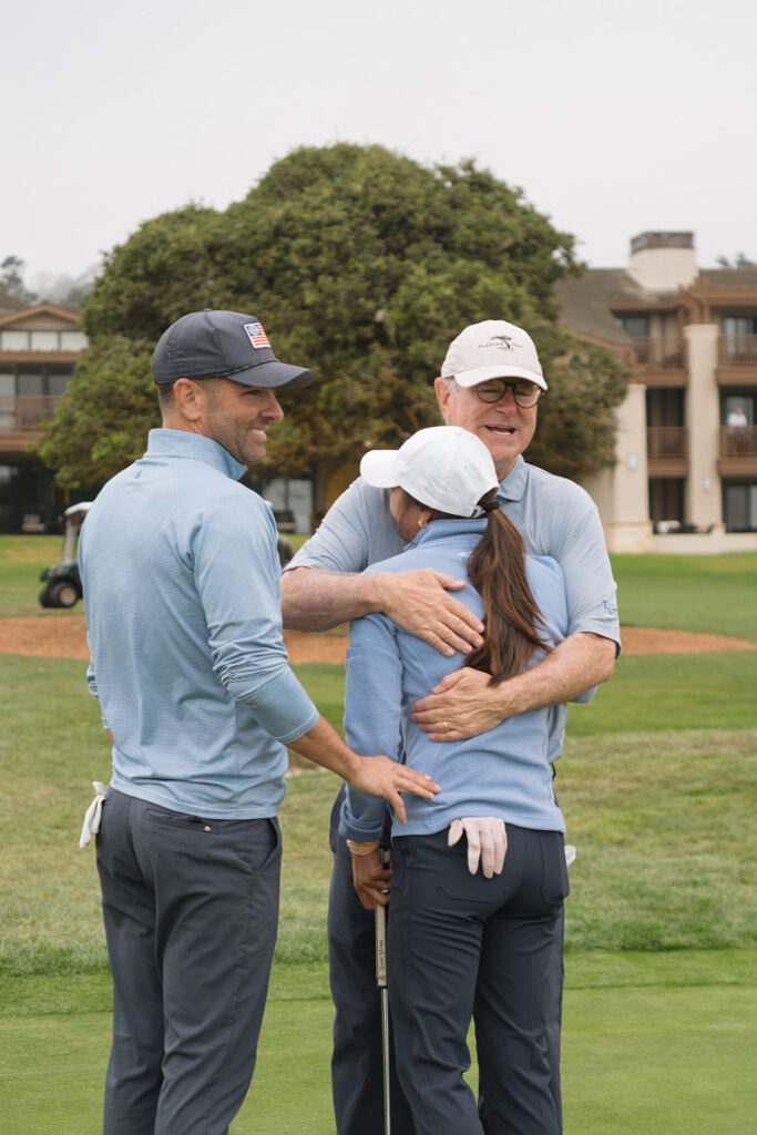 Surprise Pebble Beach Proposal