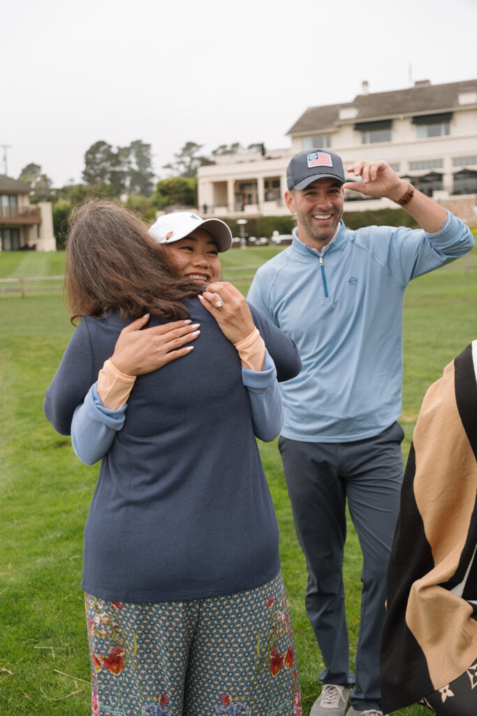 Surprise Pebble Beach Proposal