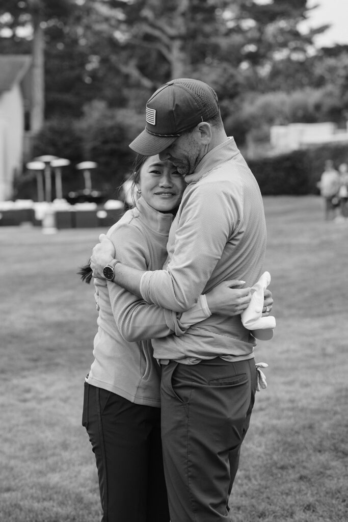 Surprise Pebble Beach Proposal